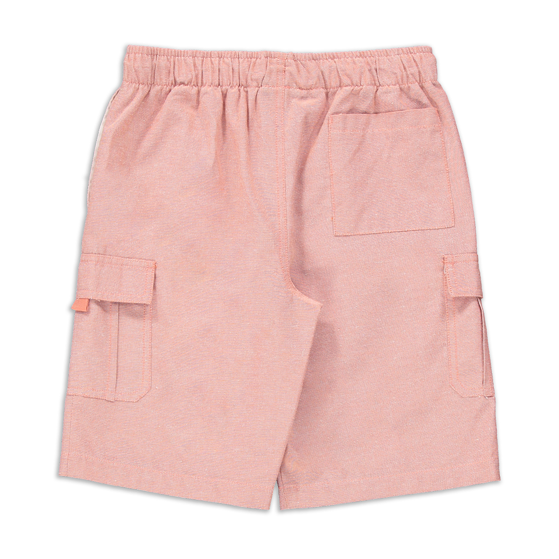 LINEN CARGO SHORTS BURNT ORANGE-BURNT ORANGE-2-3 YRS