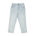 Relaxed tapered styled denim with back detail ligh-LIGHT BLUE-2-3 YRS