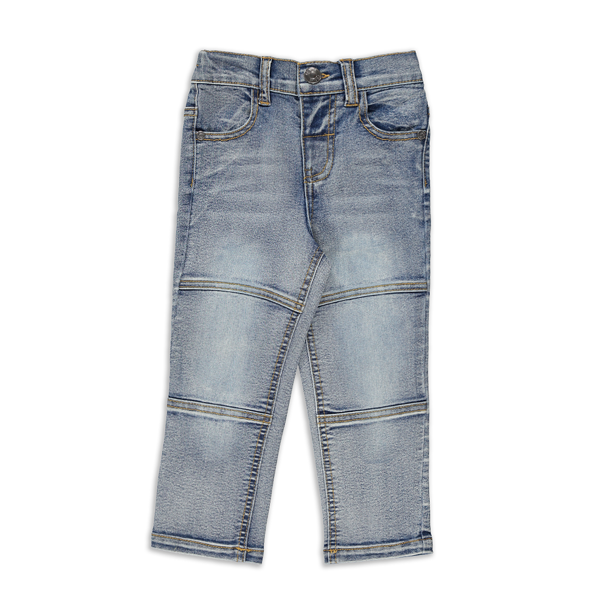 SKINNY CROPPED STYLED DENIM BLUE-LIGHT BLUE-2-3 YRS