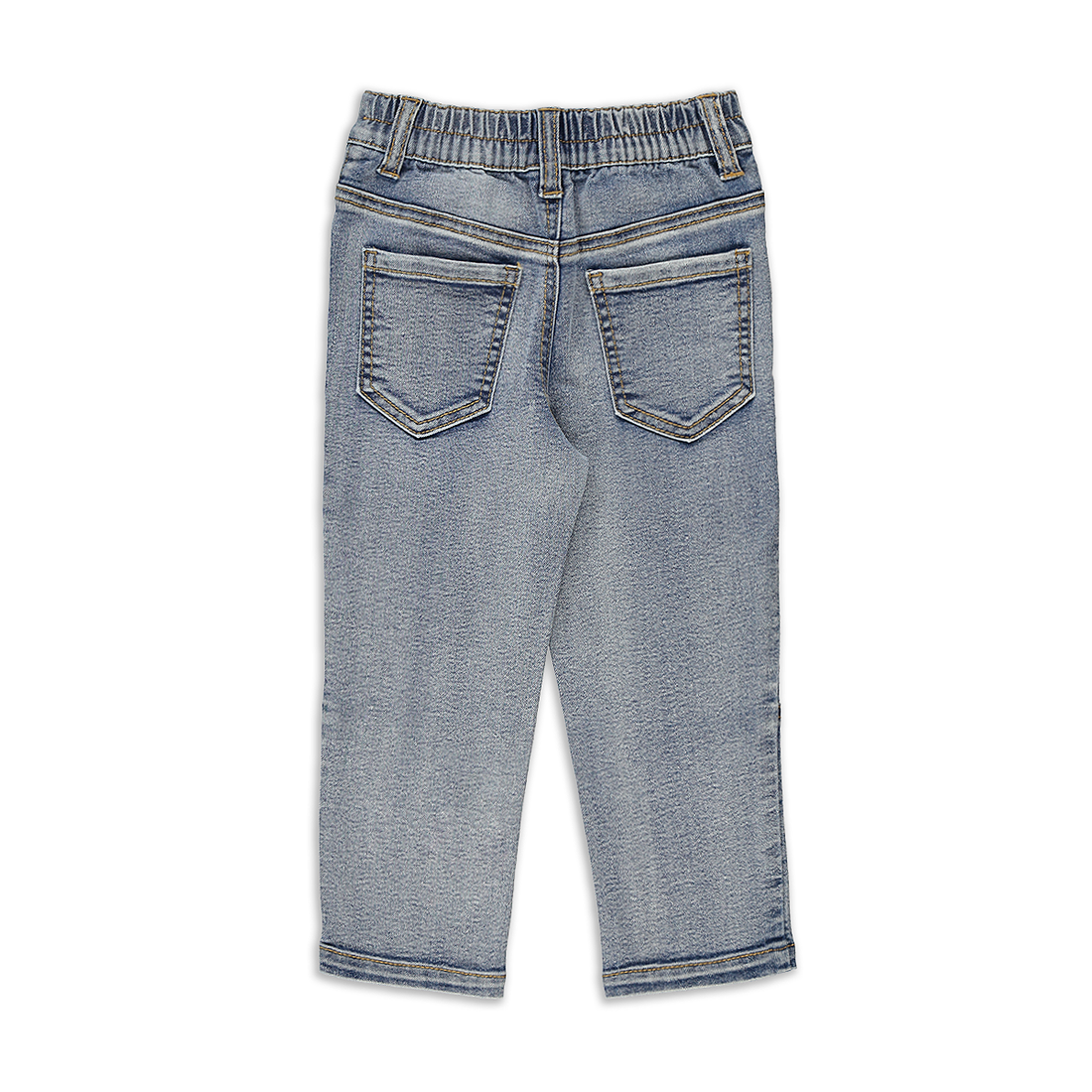 SKINNY CROPPED STYLED DENIM BLUE-LIGHT BLUE-2-3 YRS