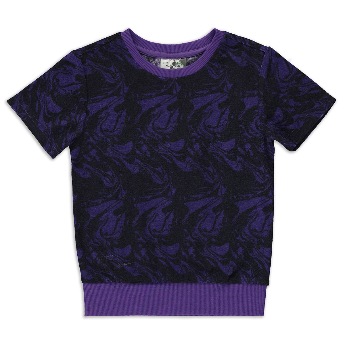 Crewneck swirl print towelling set purple-PURPLE-2-3 YRS (1)