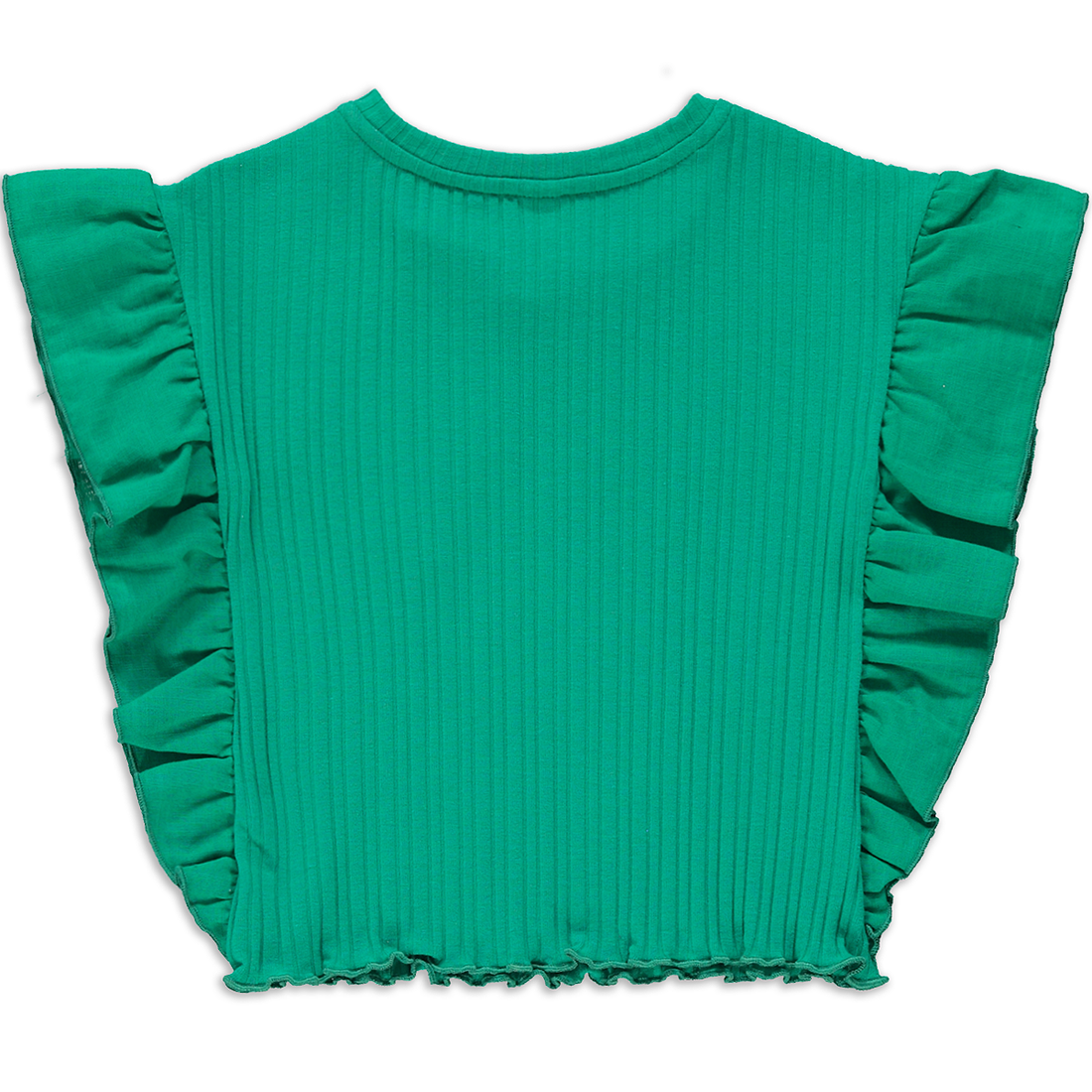 Fabric combo top green-GREEN-2-3 YRS