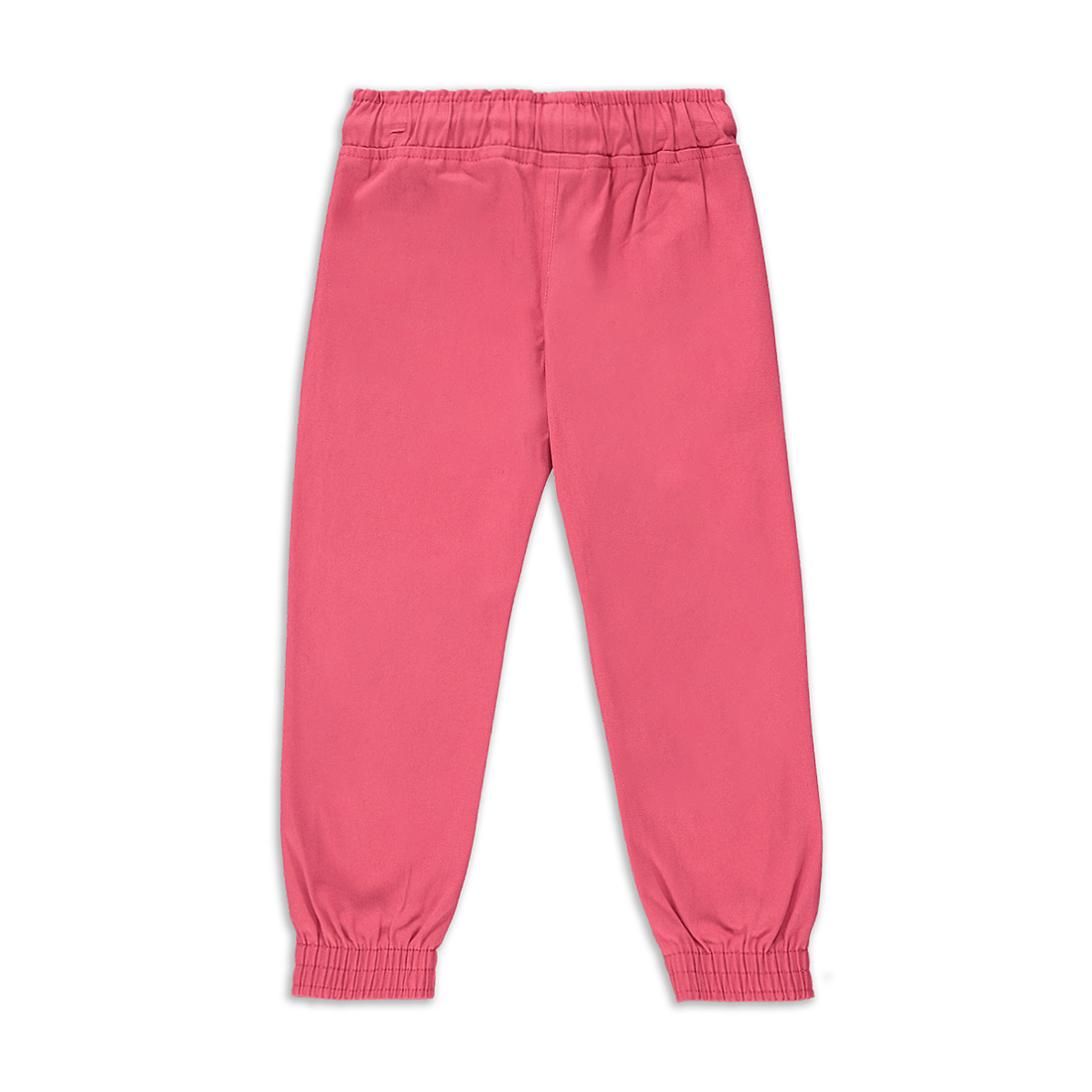 CUFFLED STRETCH TWILL JOGGER-DUSTY PINK-2-3 YRS