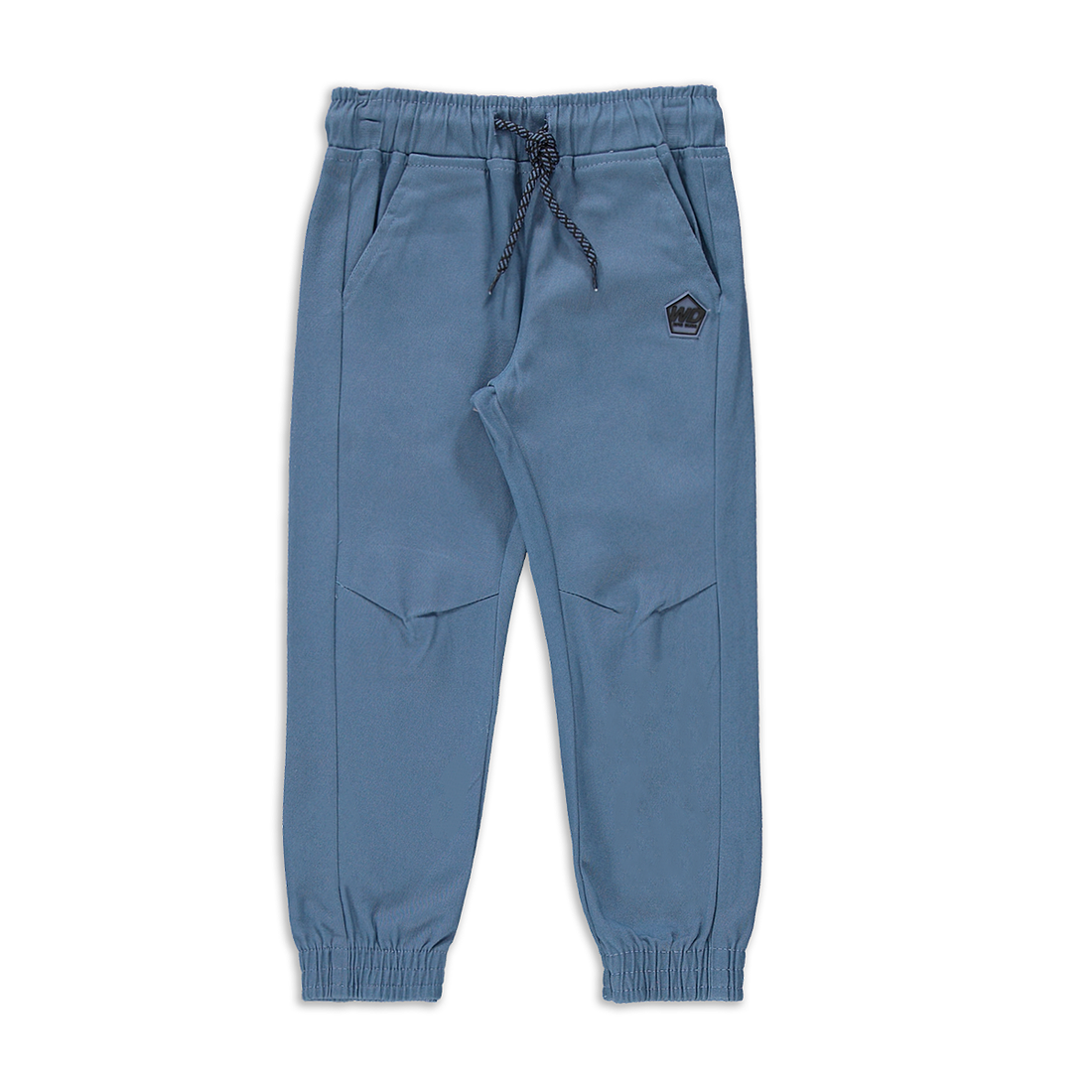 Elasticated cuffed jogger blue-MID BLUE-2-3 YRS