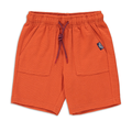 MI OTTOMAN PLAIN KNIT SHORTS BURNT ORANGE-BURNT ORANGE-2-3 YRS