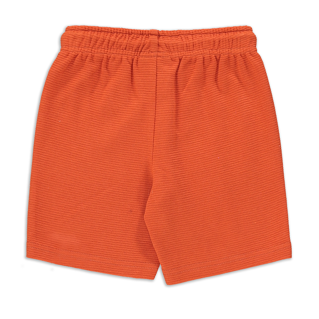 MI OTTOMAN PLAIN KNIT SHORTS BURNT ORANGE-BURNT ORANGE-2-3 YRS