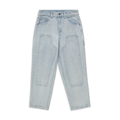 Carpenter trouser styled denim bleach-LIGHT BLUE-9-10 YRS