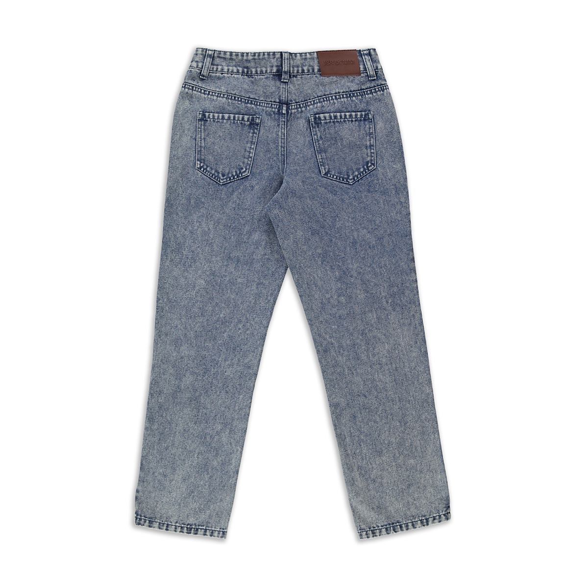 Skater trouser styled denim mid blue-MID BLUE-9-10 YRS (1)