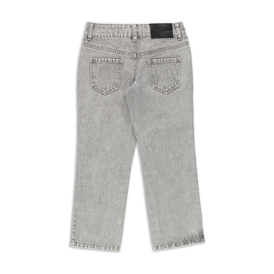 Skater trouser styled denim light grey-LIGHT GREY-7-8 YRS