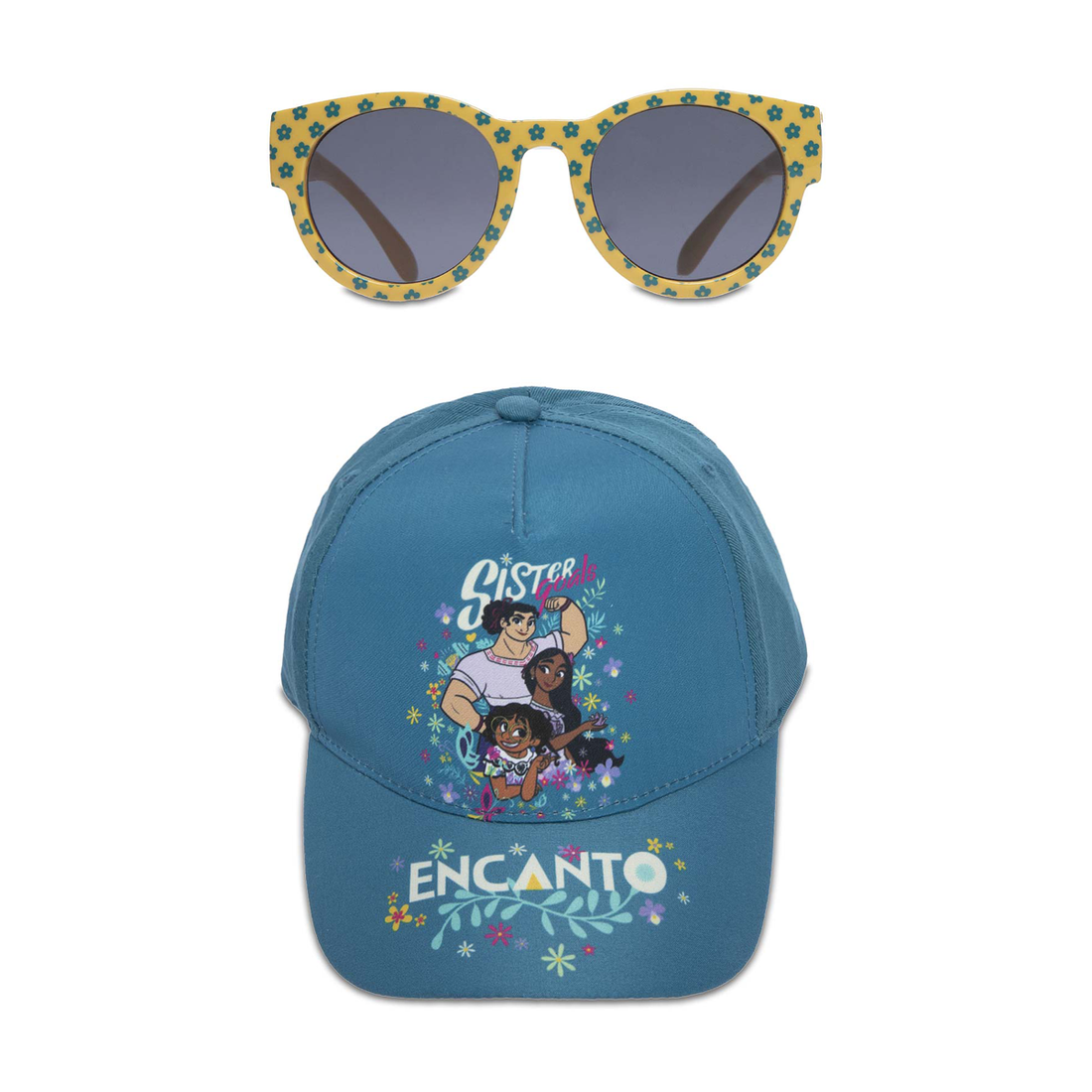 PG 2PC ENCANTO CAP AND GLASSES-TEAL-52 CM