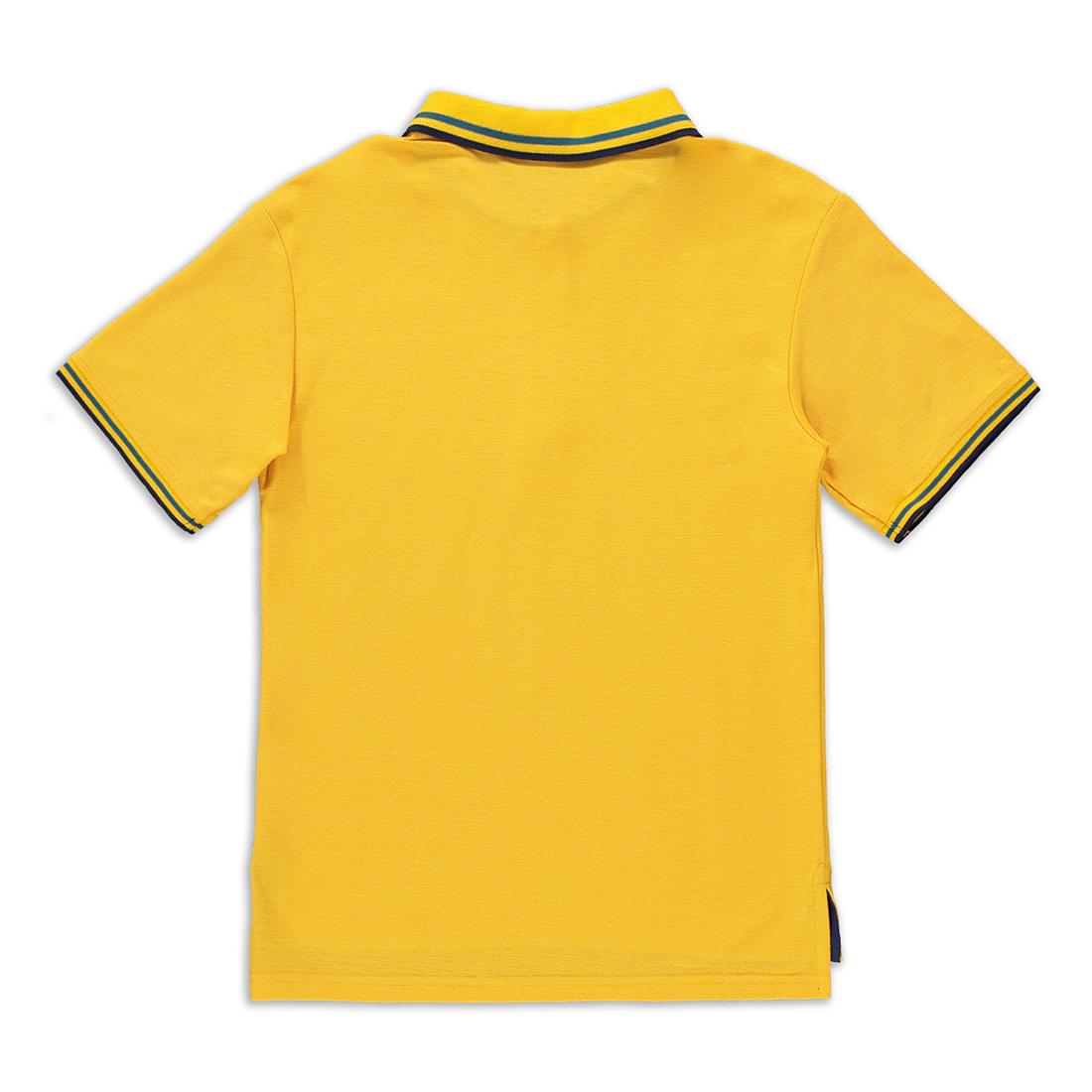 Quarter zip up pique golfer ochre-OCHRE-7-8 YRS