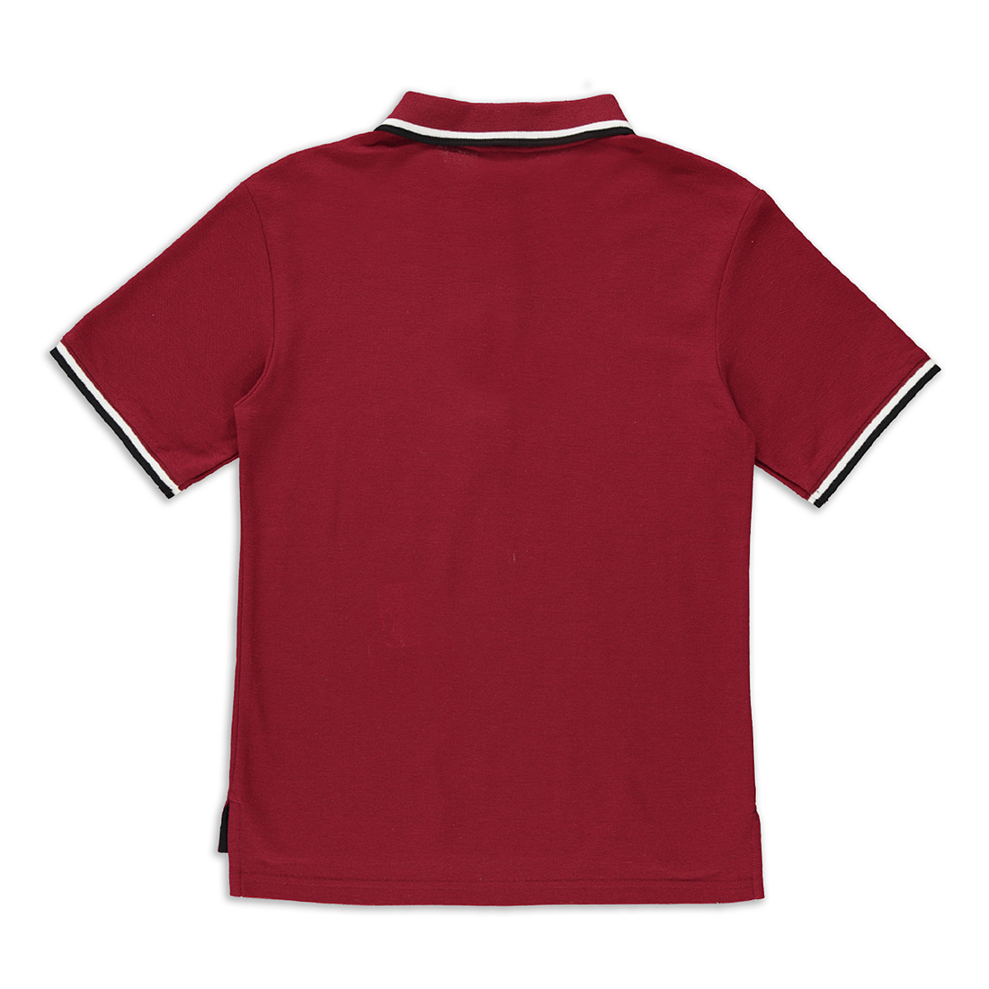 Quarter zip up pique golfer burgundy-BURGUNDY-7-8 YRS