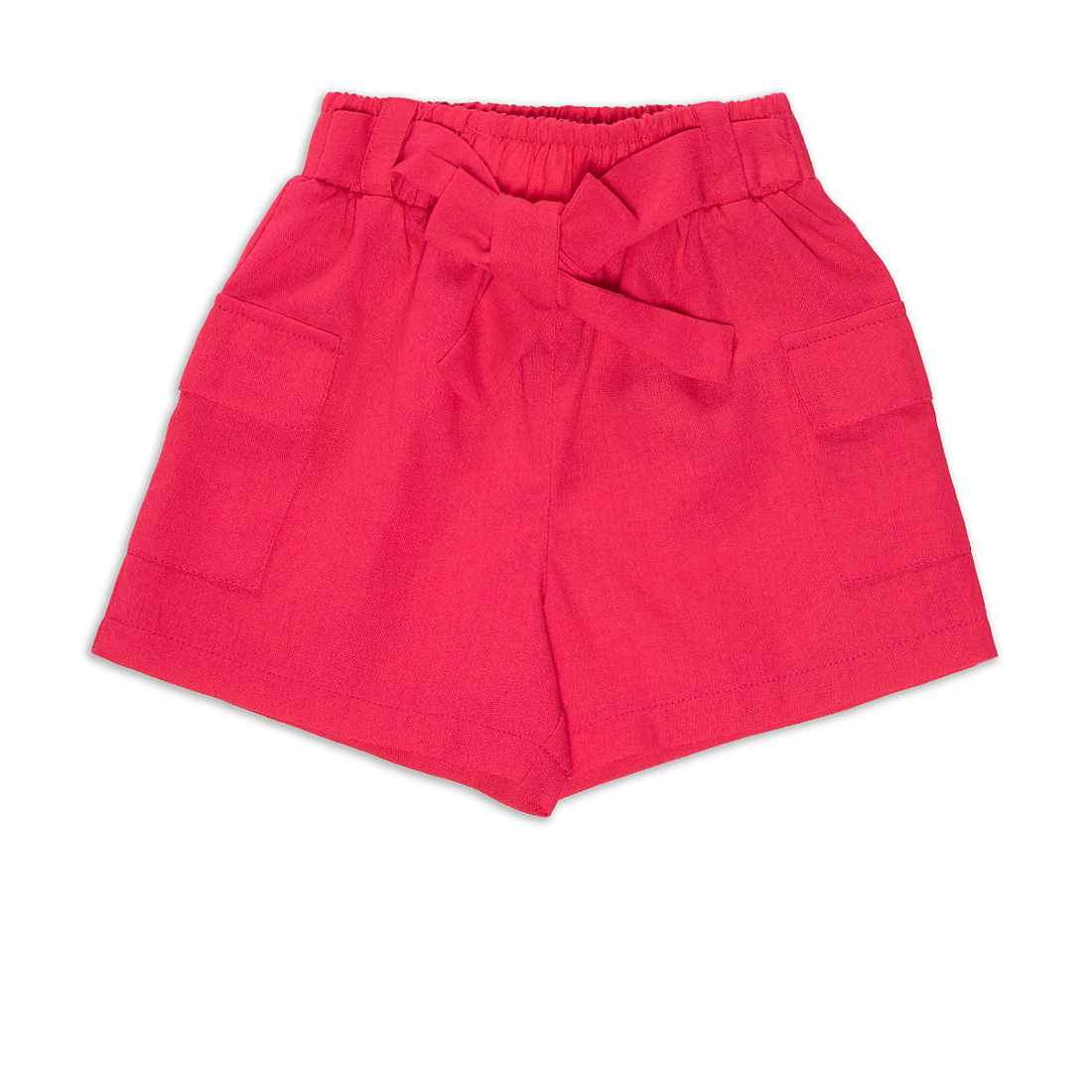 Utility pocket shorts pink-CERISE-2-3 YRS