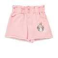 Marie paperbag shorts pink-LIGHT PINK-3-4 YRS