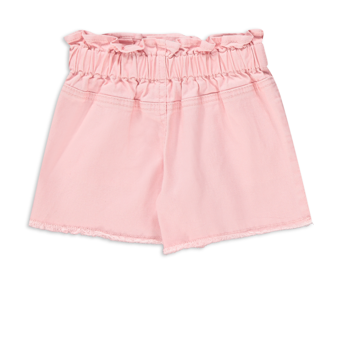 Marie paperbag shorts pink-LIGHT PINK-3-4 YRS