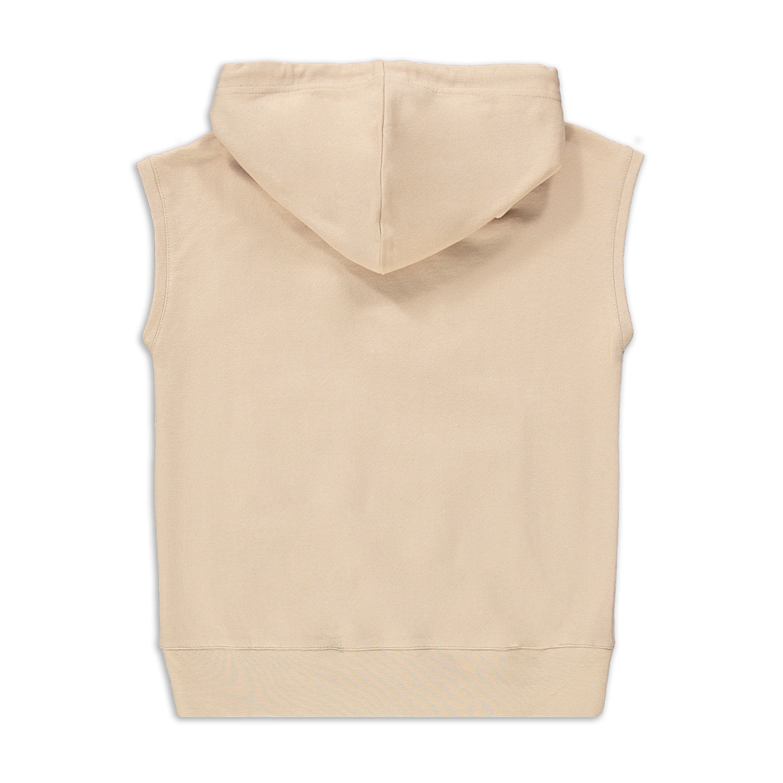 Hooded sleeveless tracktop fashion stone-STONE-7-8 YRS