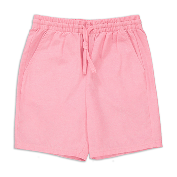 Woven basic short pink-DUSTY PINK-12-13 YRS