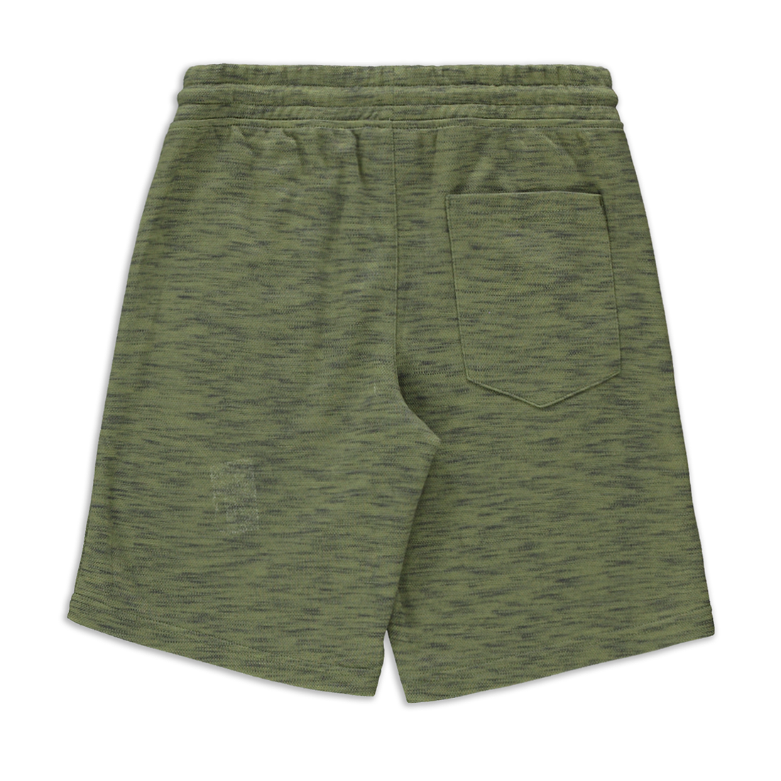 Space dye fashion knit short khaki-KHAKI-12-13 YRS