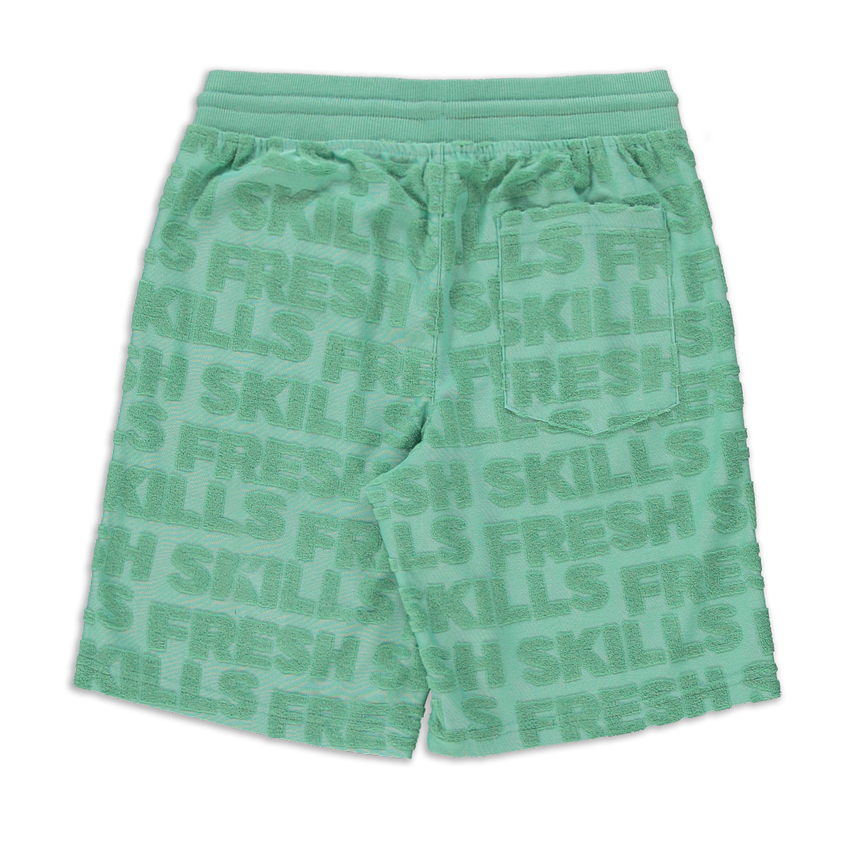 Jacquard double knit fashion knit short mint-MINT-12-13 YRS (1)