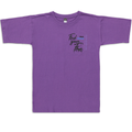 Oversized front and back printed t-shirt fashion p-GRAPE-7-8 YRS