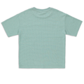 Oversized waffle t-shirt fashion blue-AQUA-7-8 YRS (1)