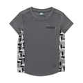 Active crew neck t-shirt fashion charcoal-CHARCOAL-7-8 YRS