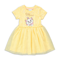 Marie glitter dress with tulle yellow-LEMON-2-3 YRS