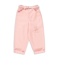 Slouchy Pink Belt Pink Wash-LIGHT PINK-3-4 YRS