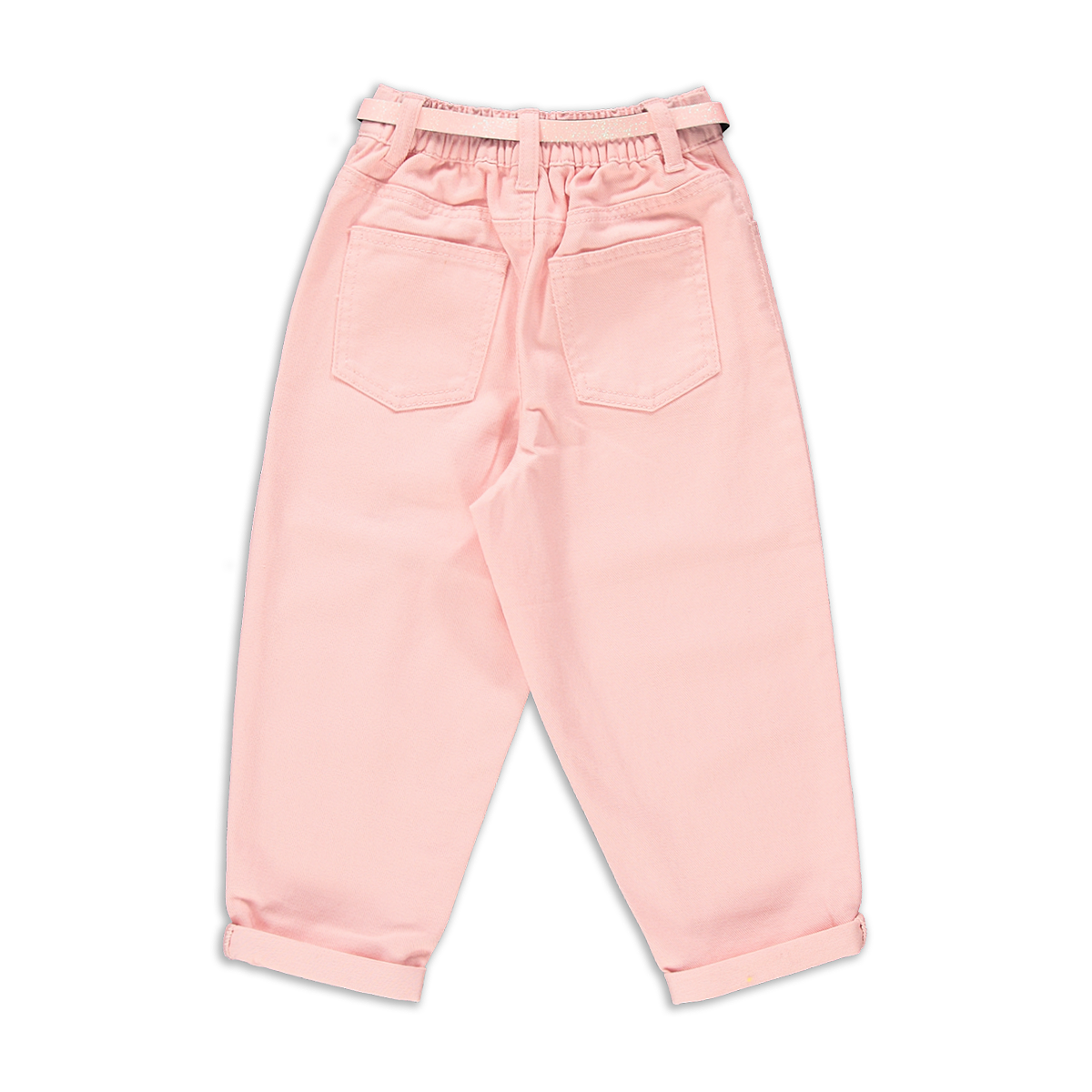 Slouchy Pink Belt Pink Wash-LIGHT PINK-3-4 YRS (1)