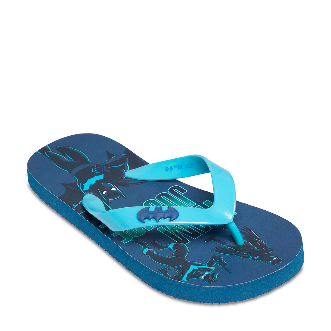 Justice League flip flop navy-MID BLUE-11