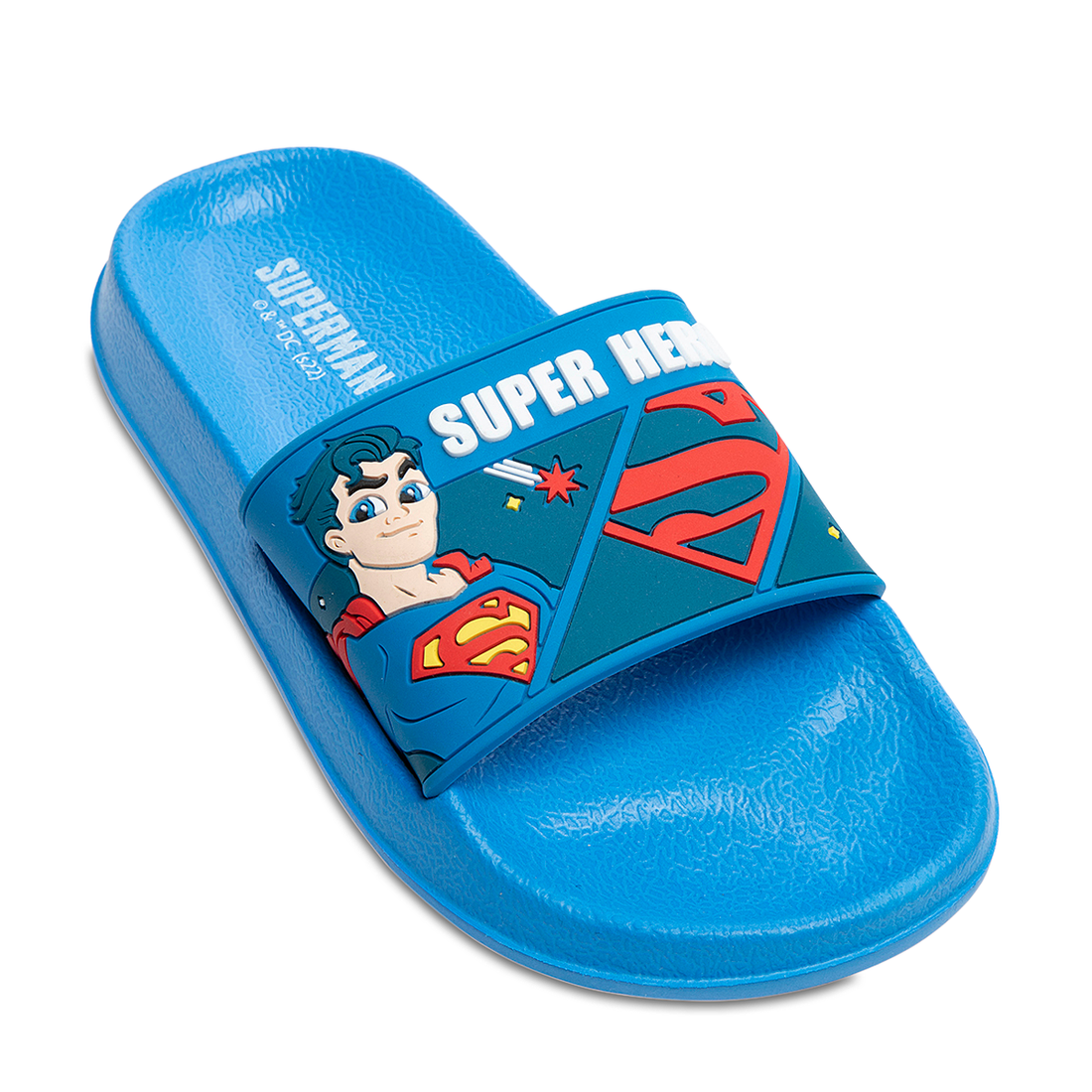 Superman pool slide blue-MID BLUE-8