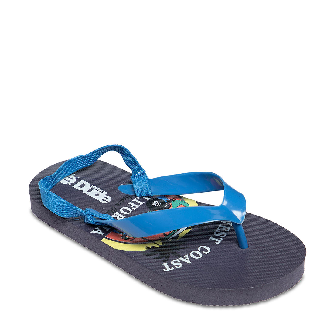 Surfing flip flop blue-MID BLUE-5