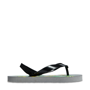 Alligator flip flop black-BLACK-5