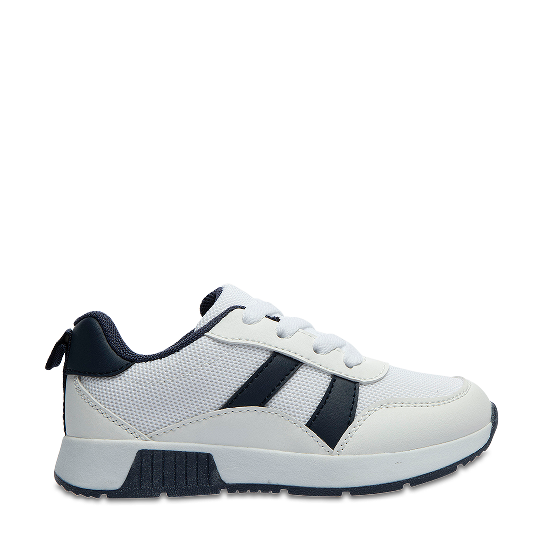 Lace up trainer white-WHITE-9