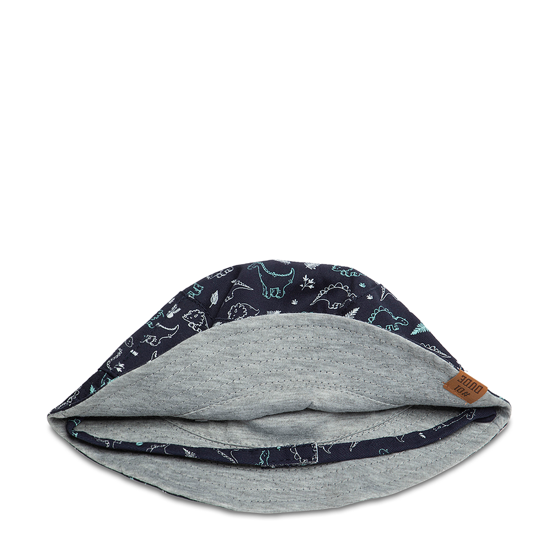 Dino Reversible Bucket Hat Navy-NAVY-NEW BORN