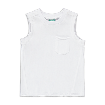 S/LESS TEE WHITE-WHITE-24-36 MNTHS