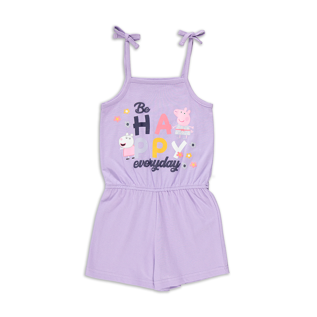 Peppa pig strappy jumpsuit purple-PURPLE-5-6 YRS