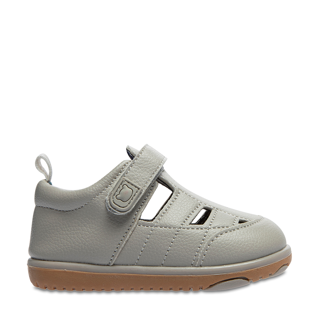 Pebble casual sandal grey-GREY-4