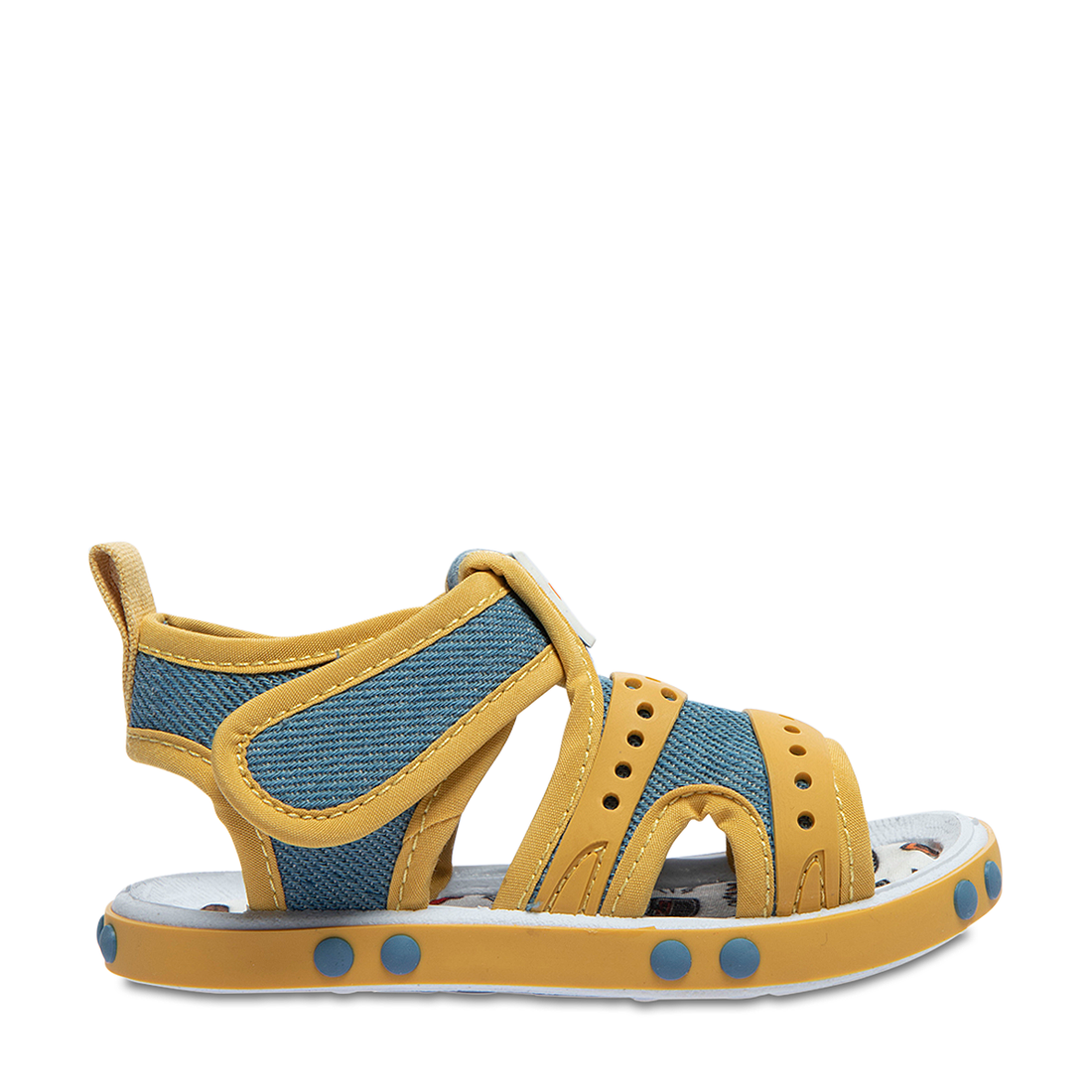 Music Plug Open Sandal light  Denim-LIGHT BLUE-4