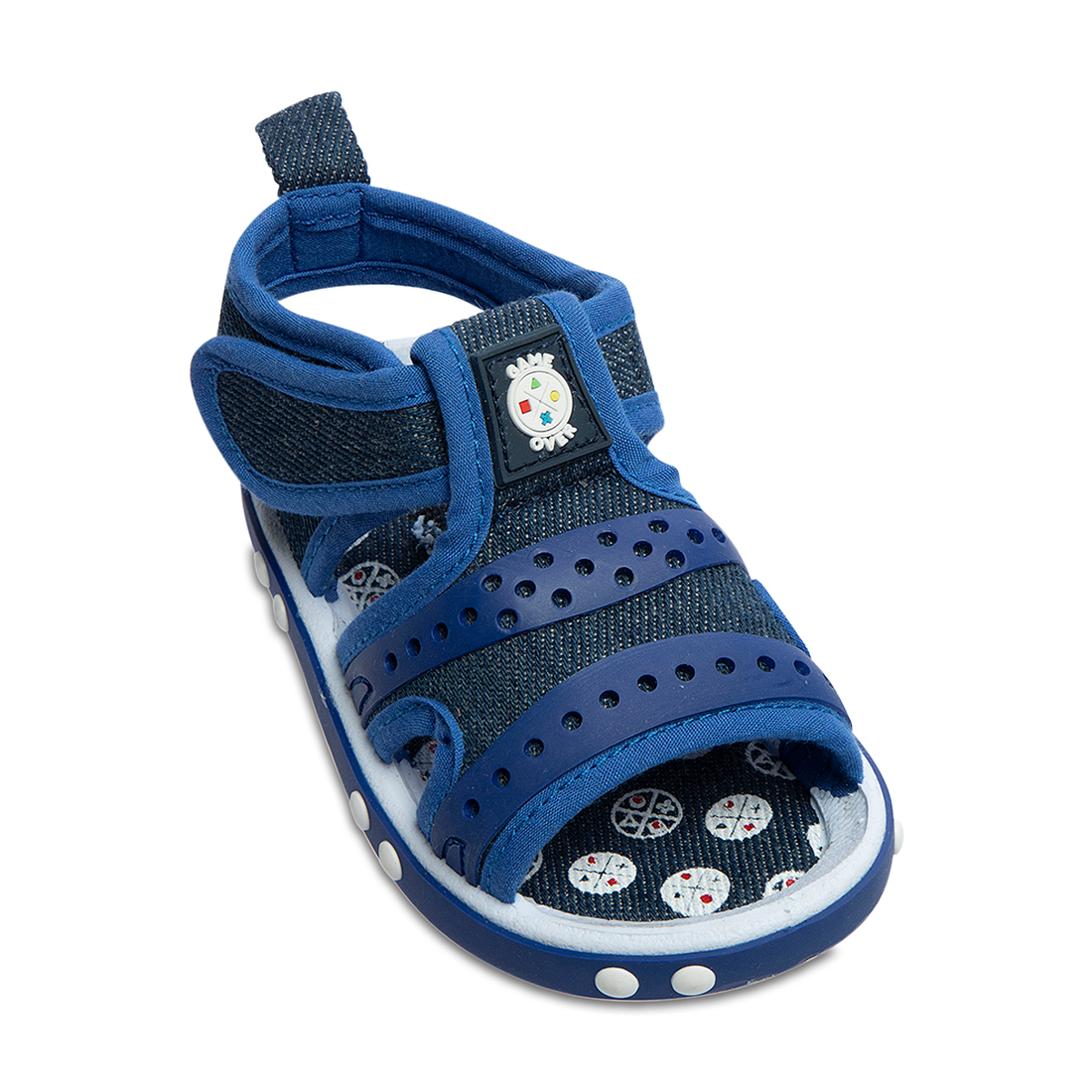 Game Plug Open Sandal Dark Denim-NAVY-4