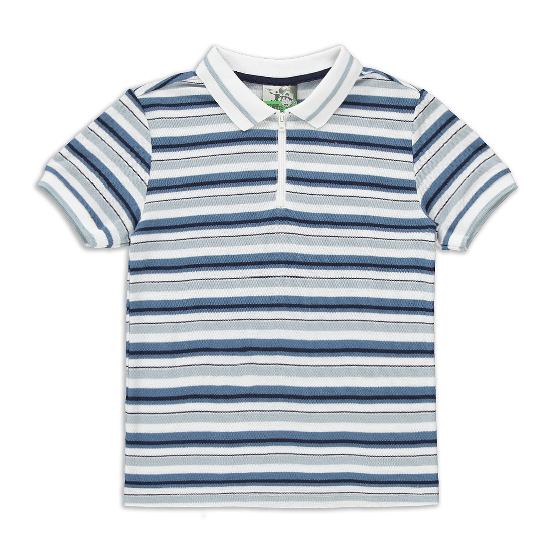 Stripe golfer blue-LIGHT BLUE-2-3 YRS