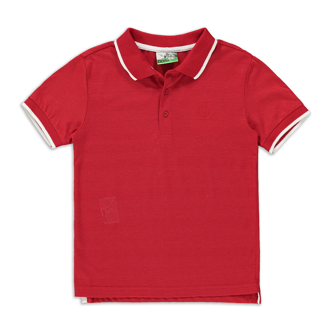 Stripe golfer red-RED-2-3 YRS