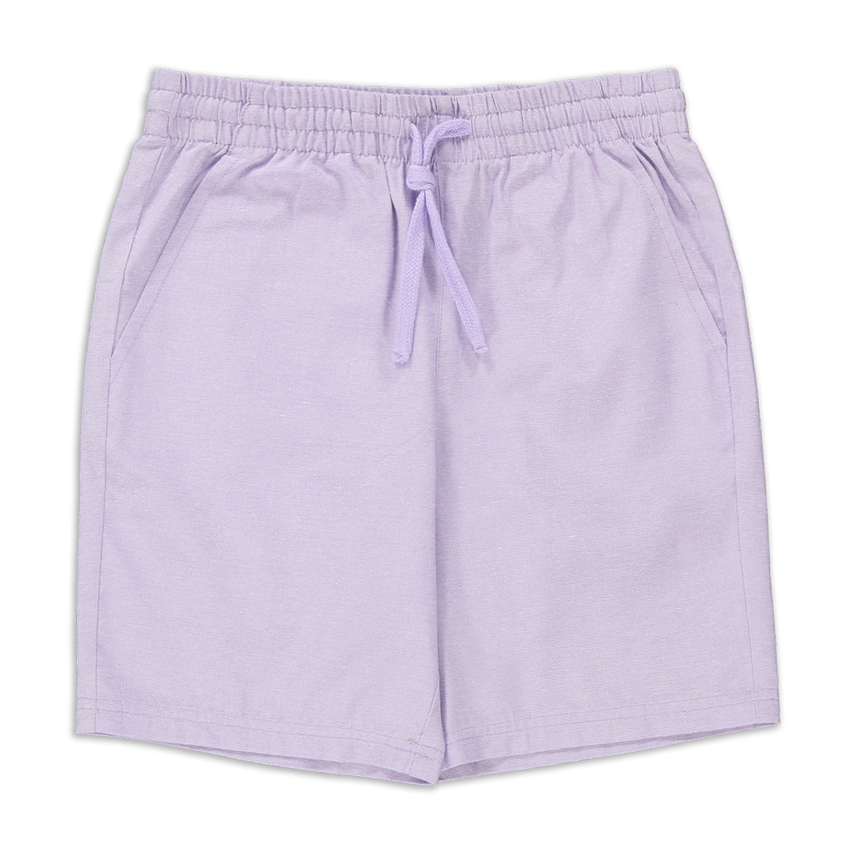 Woven basic short purple-PURPLE-12-13 YRS