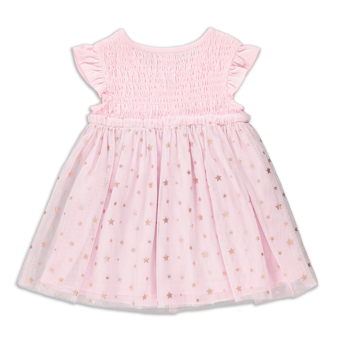 Smocked tulle dress winsome orchid-LILAC-6-12 MTHS