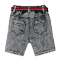 Spiderman belted denim short black wash-BLACK-6-12 MTHS (1)