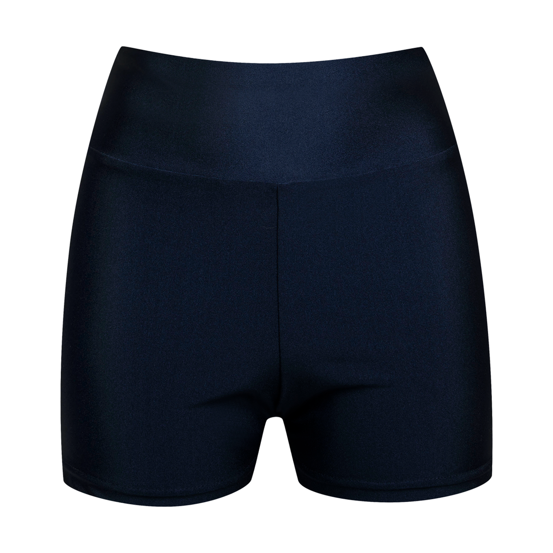 Wide waist netball short navy-NAVY-L