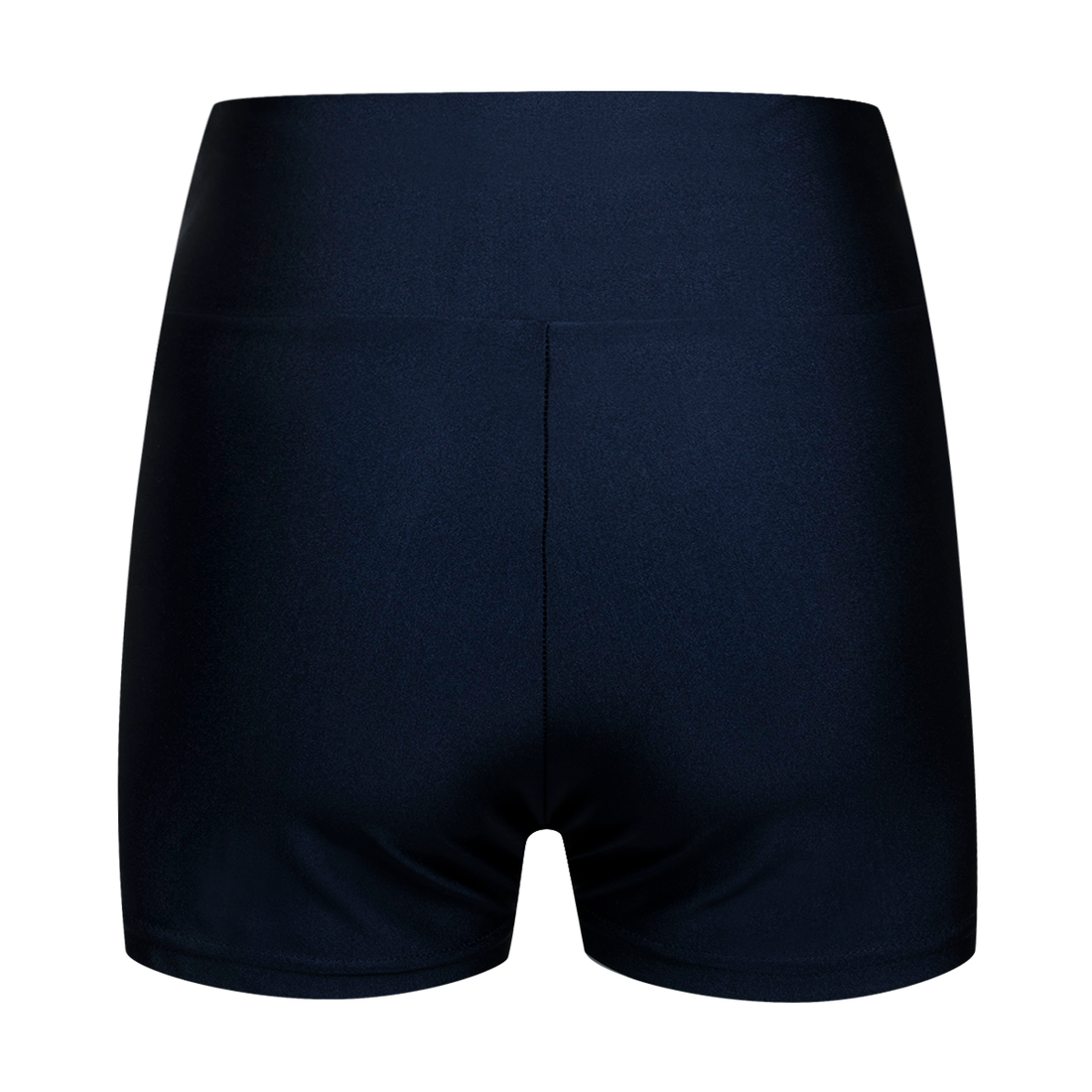 Wide waist netball short navy-NAVY-L