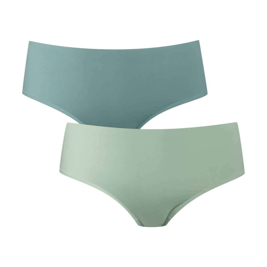 2 Pack bonded boyleg panty sage-SAGE-L