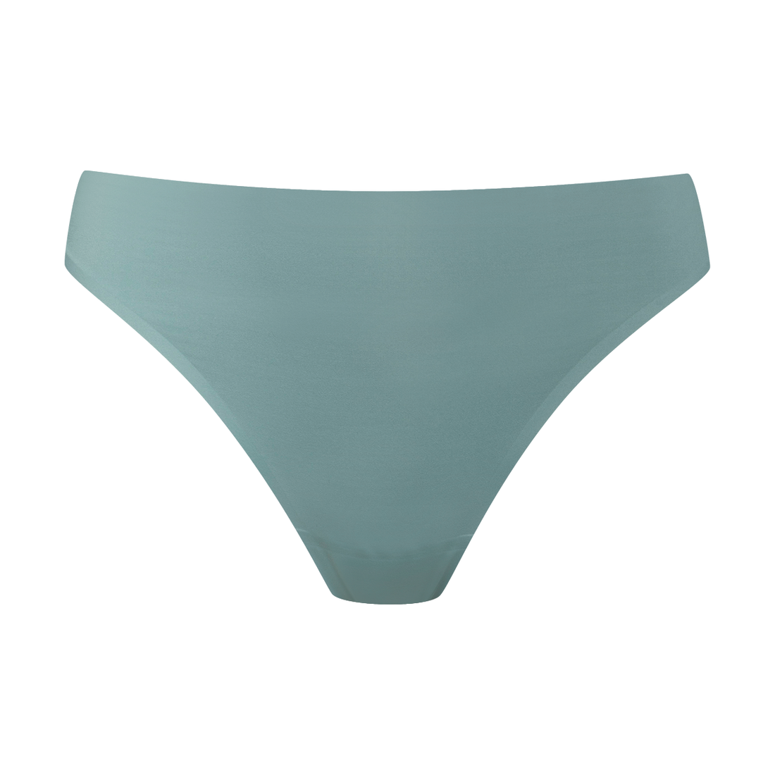 2 Pack bonded thong panty sage-SAGE-L