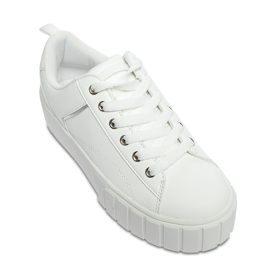 Platform sneaker white-MILK-4